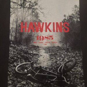Stranger Things Hawkins Graphic Tank Top - Size M